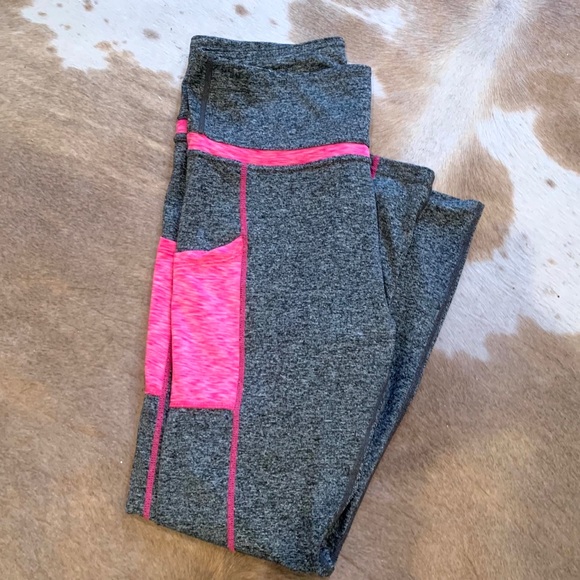 Pants - Side Pocket Active Leggings Large